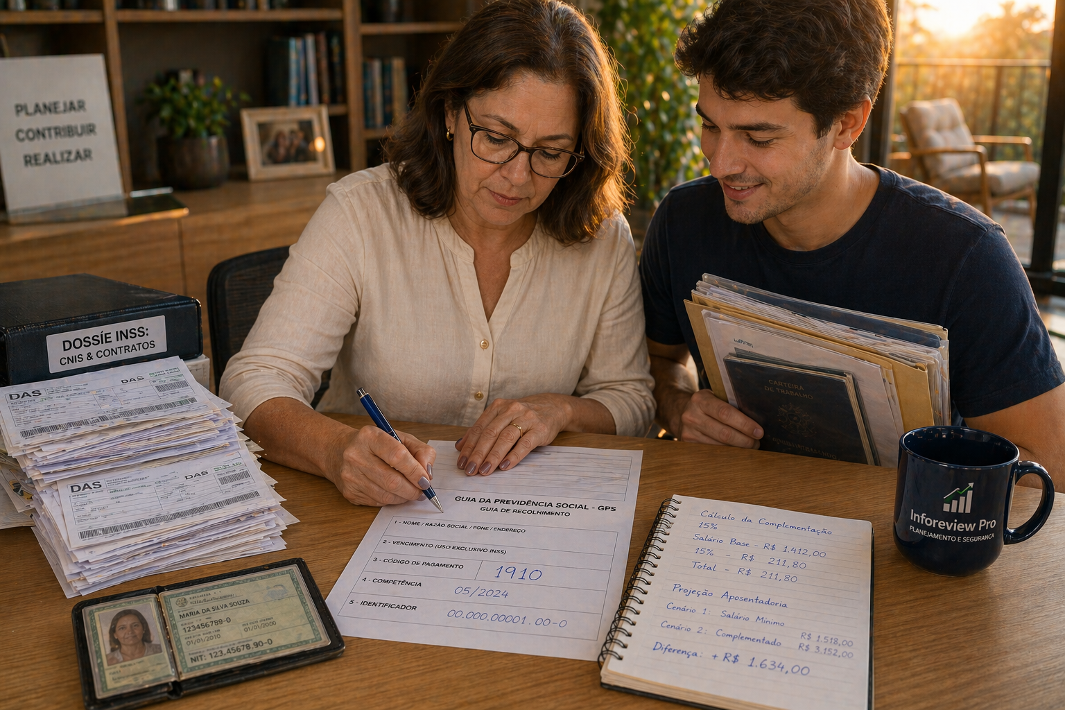 Passo a passo visual para emissão da guia GPS 1910 no sistema da Receita Federal - Inforeview Pro